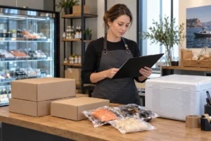 Реклама интернет-магазина камчатских морепродуктов в Яндекс Директе: каталог и исполненные заказы